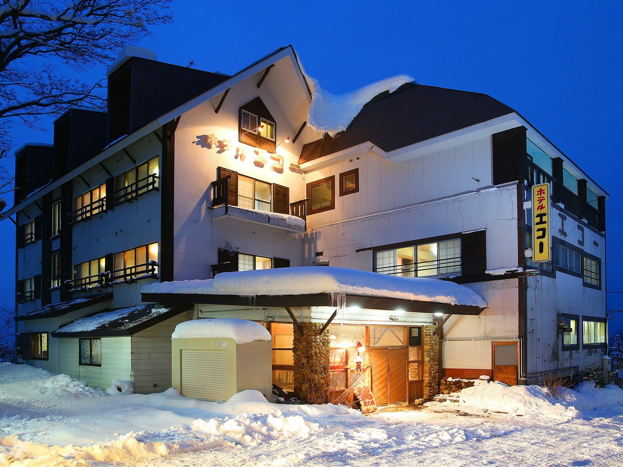 Onsen Yado Echo Myoko Exterior foto