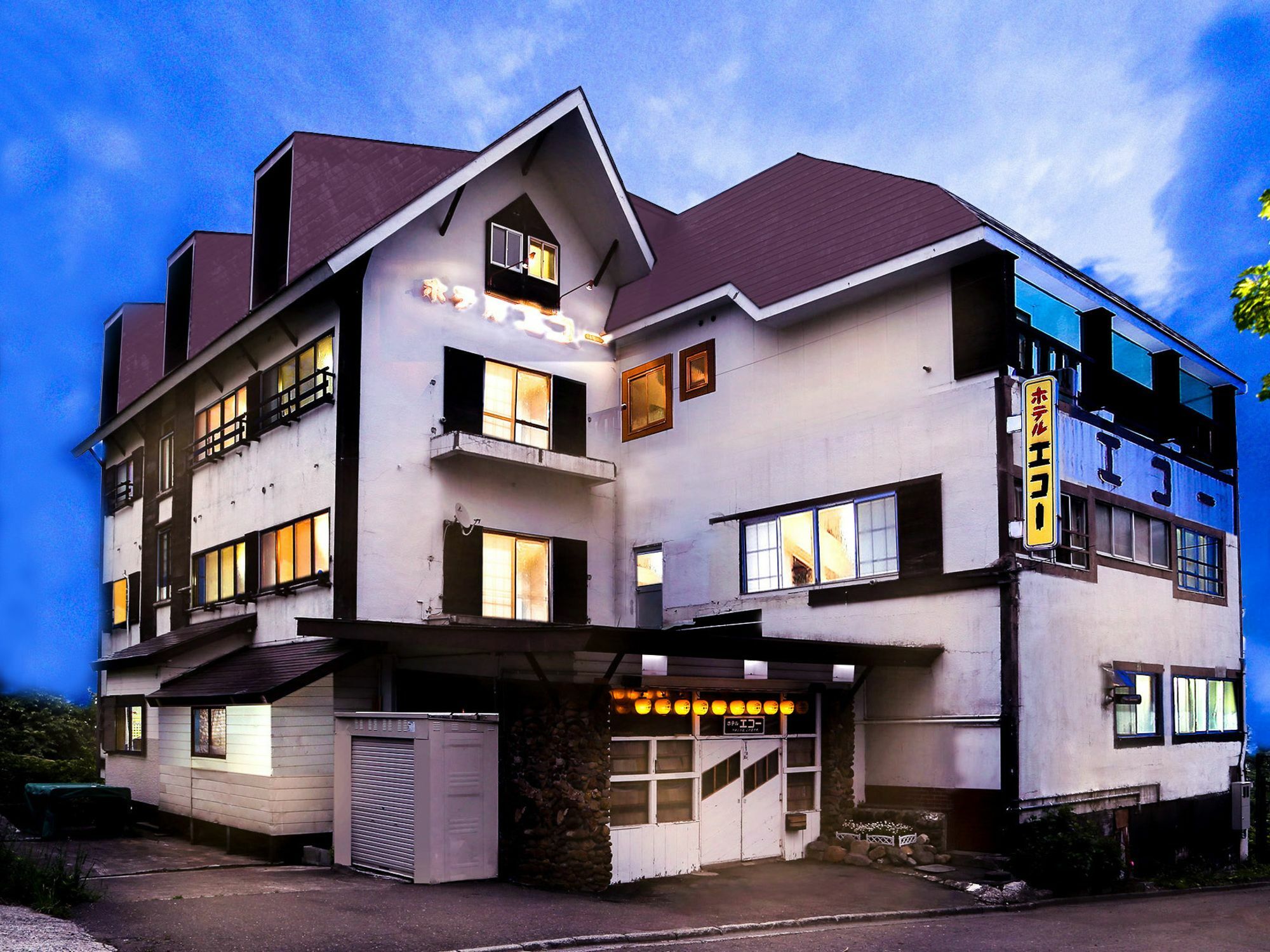 Onsen Yado Echo Myoko Exterior foto